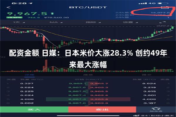 配资金额 日媒：日本米价大涨28.3% 创约49年来最大涨幅