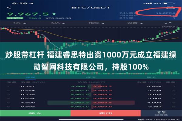 炒股带杠杆 福建睿思特出资1000万元成立福建绿动智网科技有限公司，持股100%
